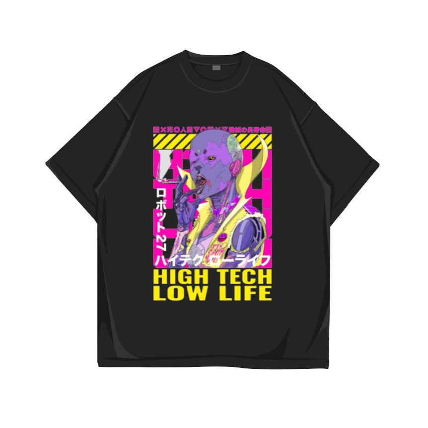 T-shirt “High Tech, Low Life”